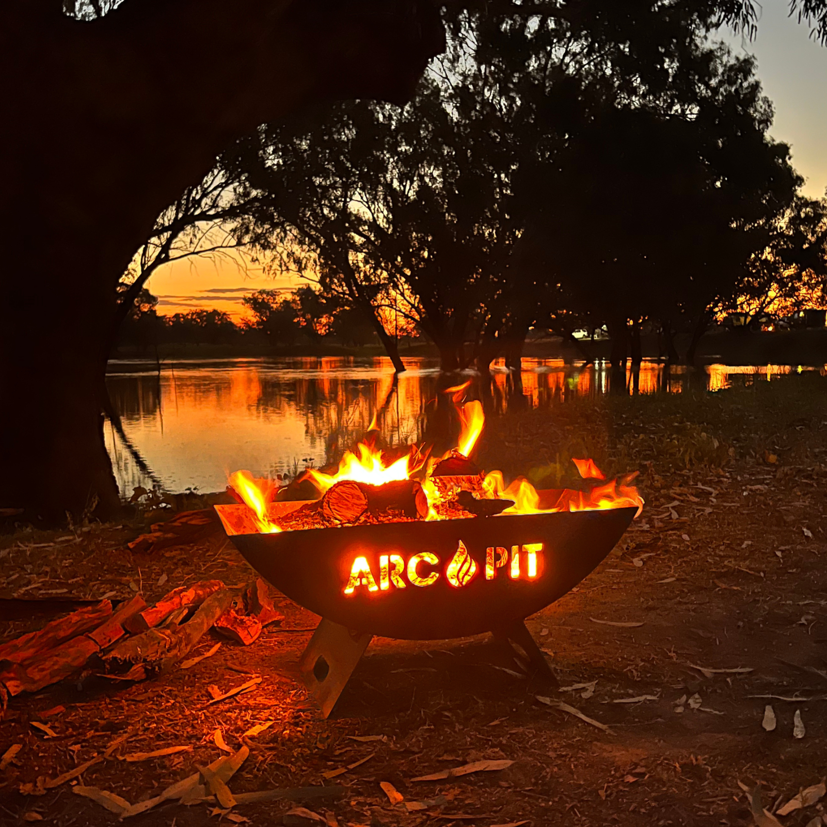 ArcPit™ - Portable Fire Pit