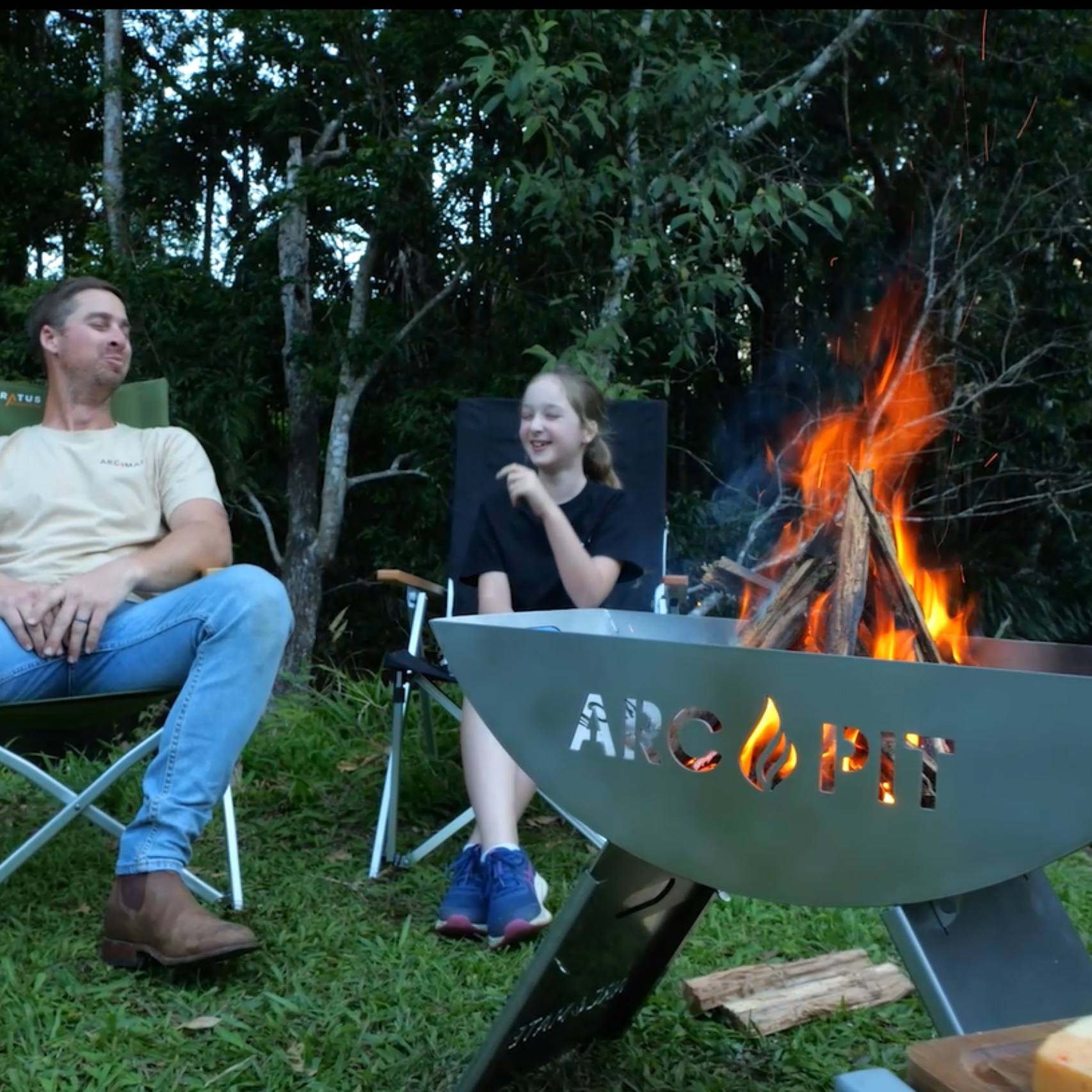 ArcPit™ - Portable Fire Pit
