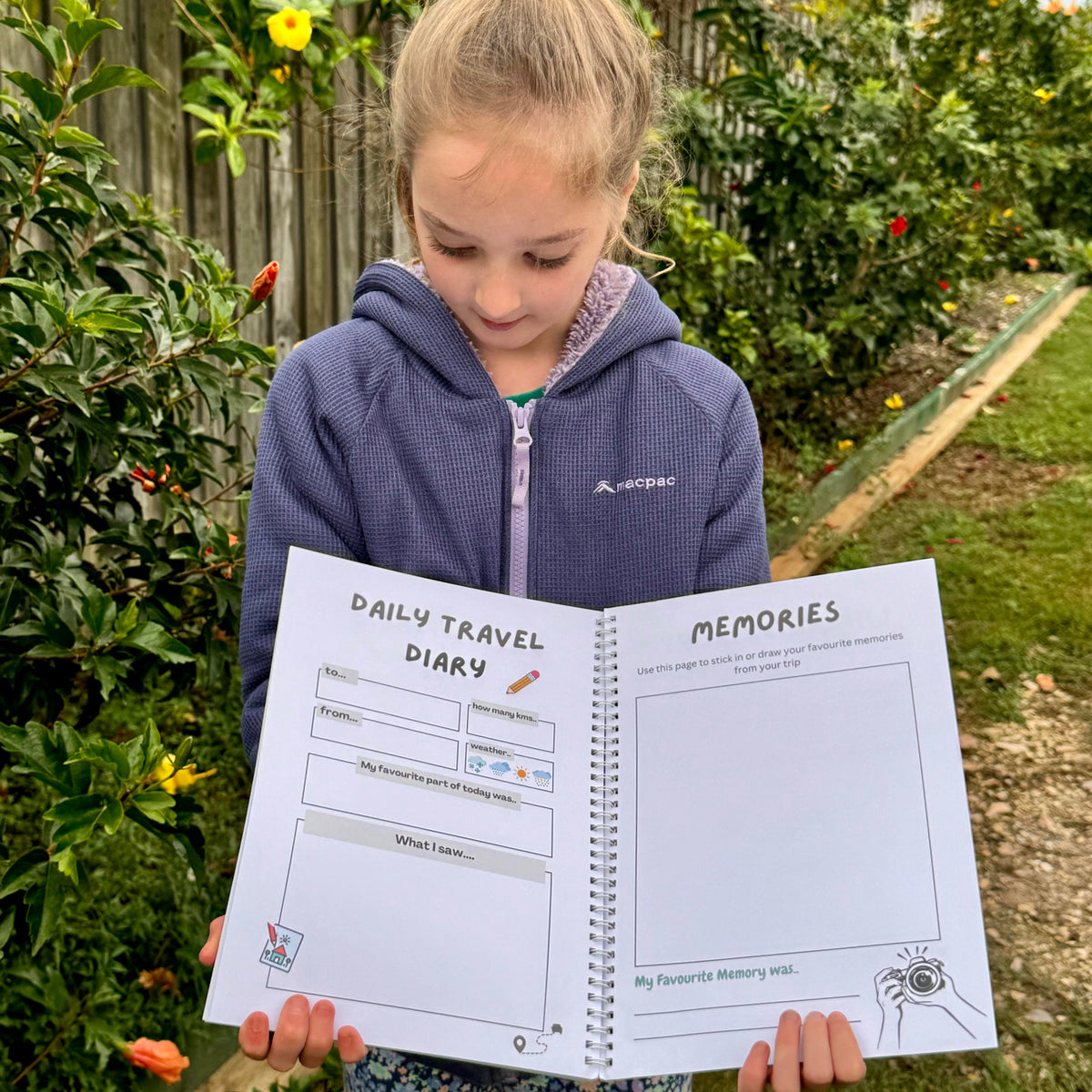 kids travel diary