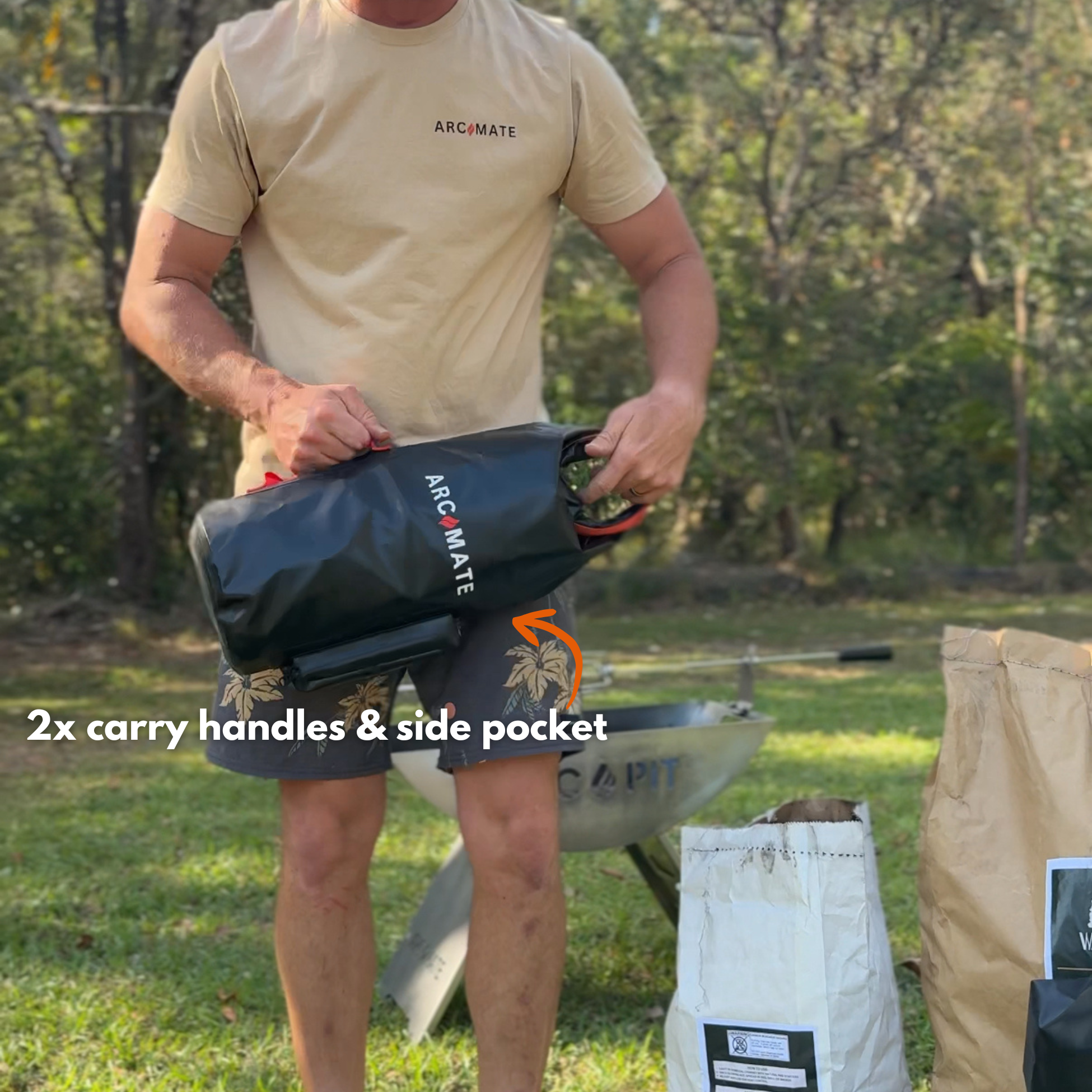 ArcMate™ Charcoal Bag
