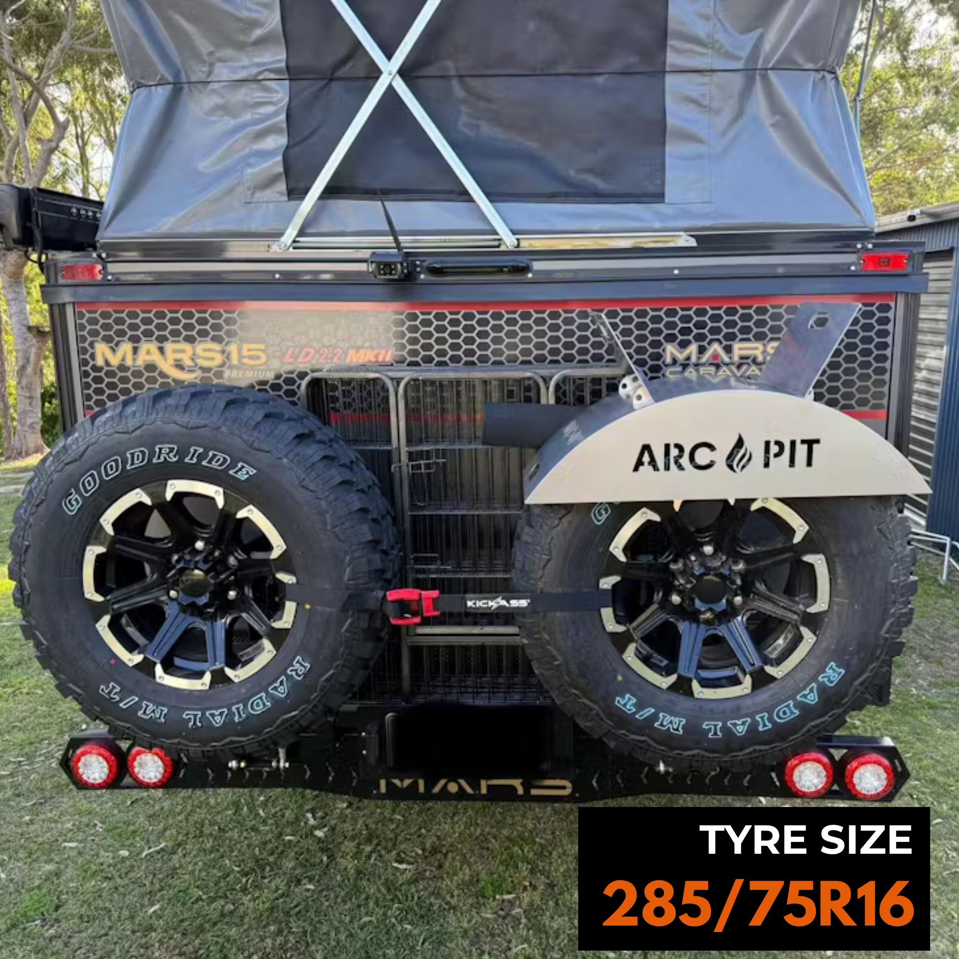 ArcPit™ XL - Portable Fire Pit