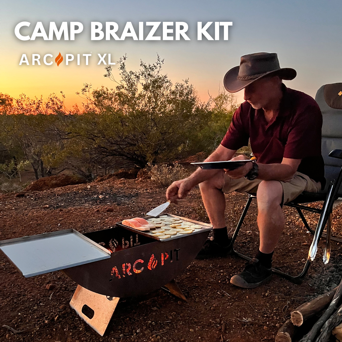 Camp Brazier Kit -  ArcPit™ XL