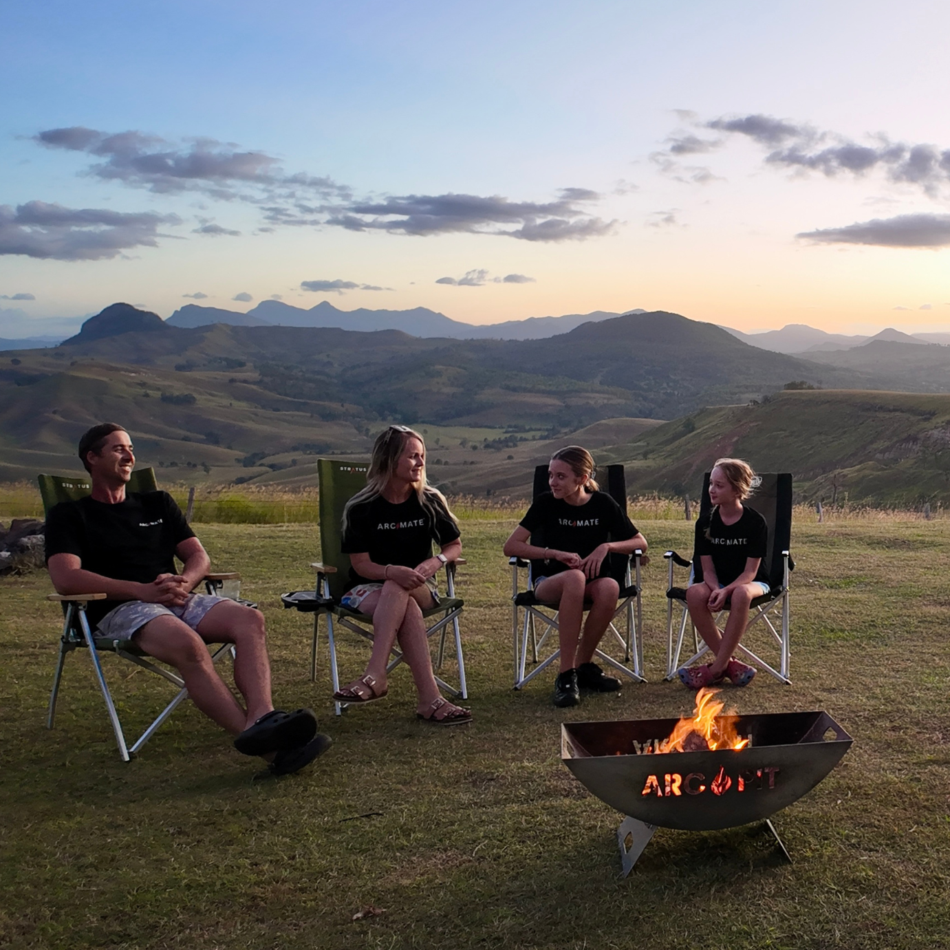 ArcPit™ - Portable Fire Pit